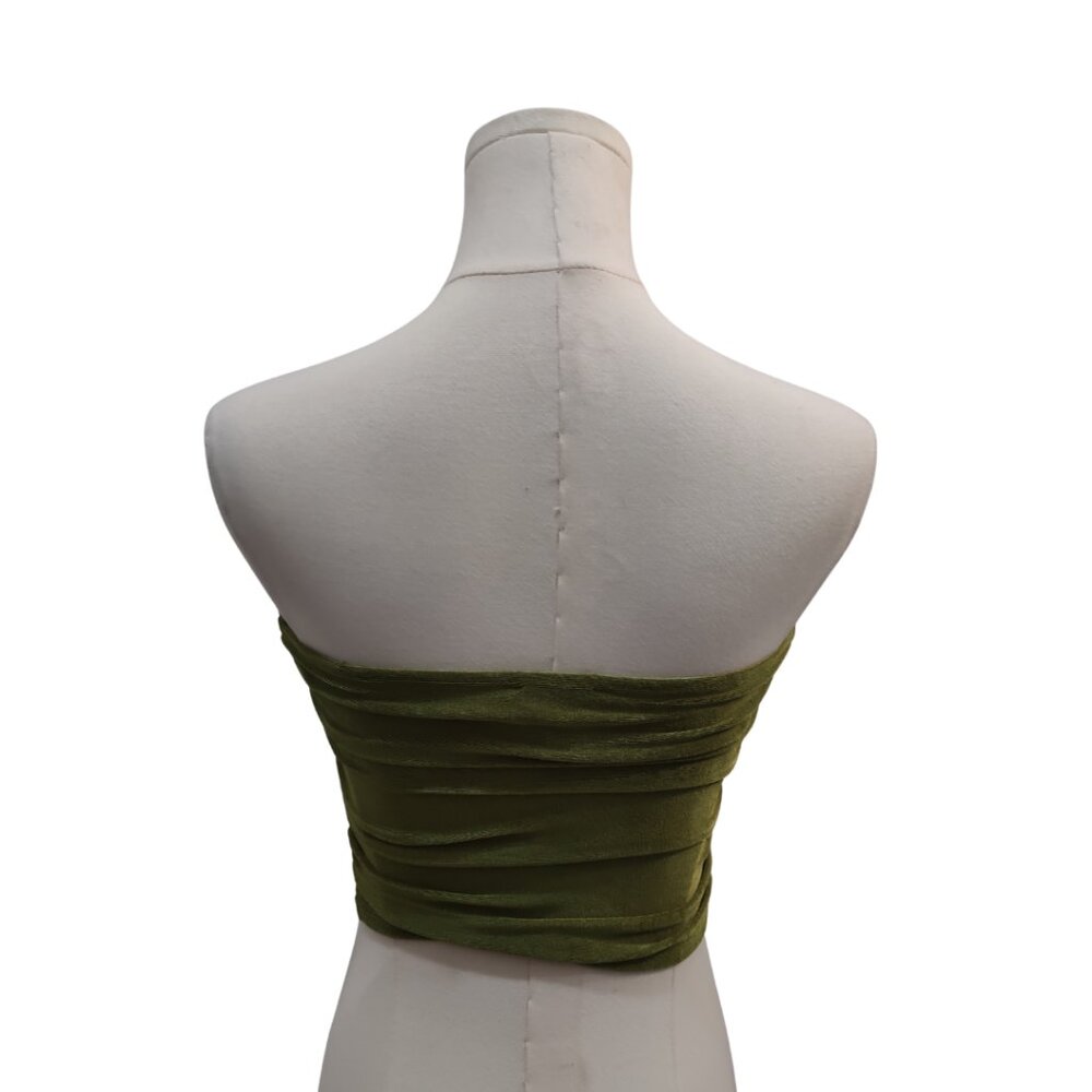 Princess Polly Tie Front Crop Top - Picture 3 of 5